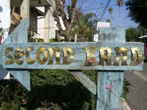 second, hand, sign
